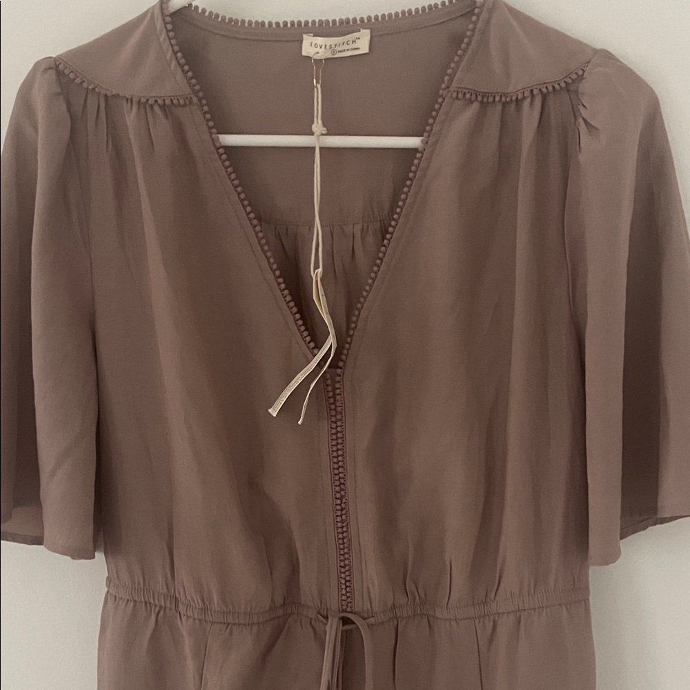 NWT Lovestitch Wrenley Mini Dress Size Small Bohocchic - Picture 6 of 8